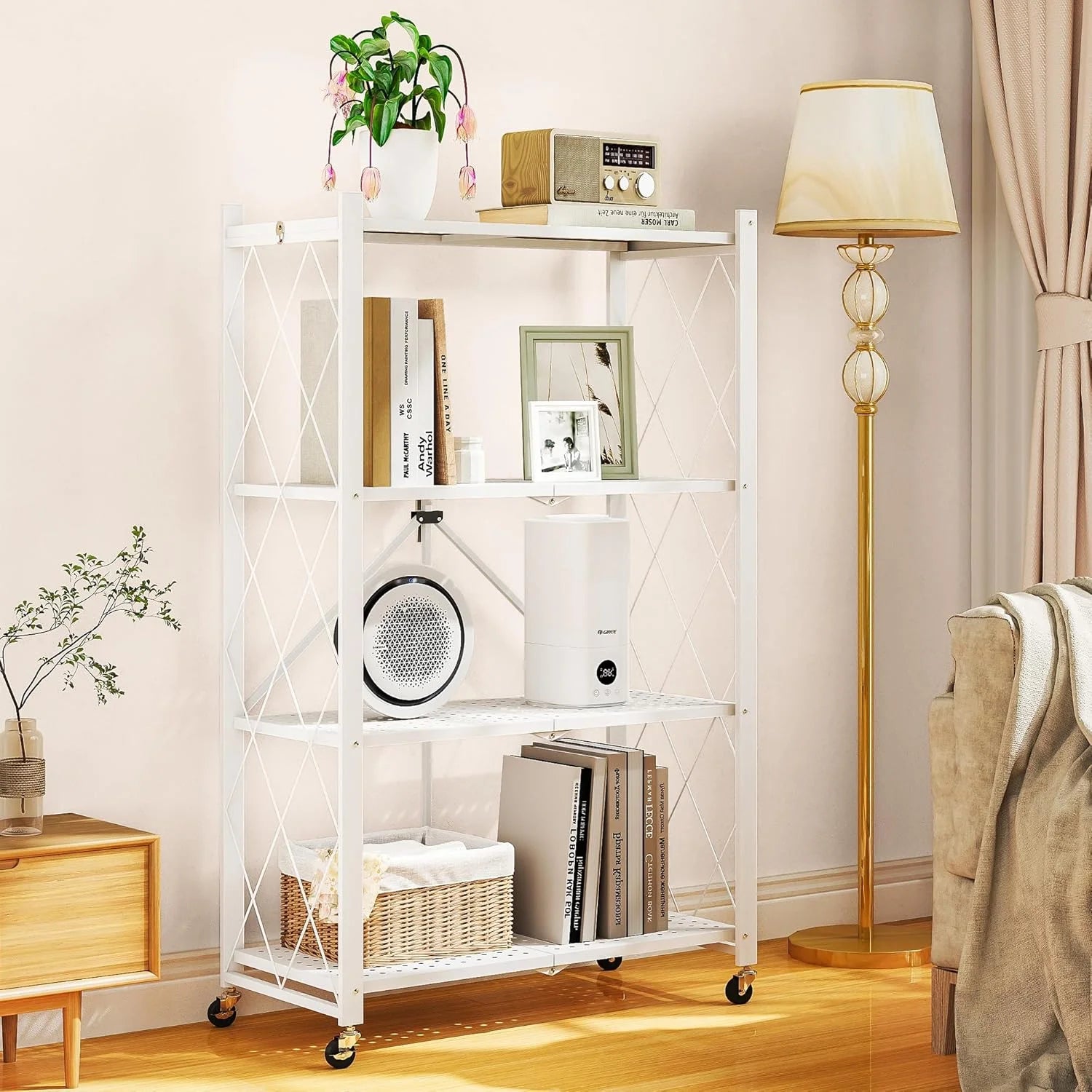 METALNA SKLOPIVA POLICA SA TOČKOVIMA