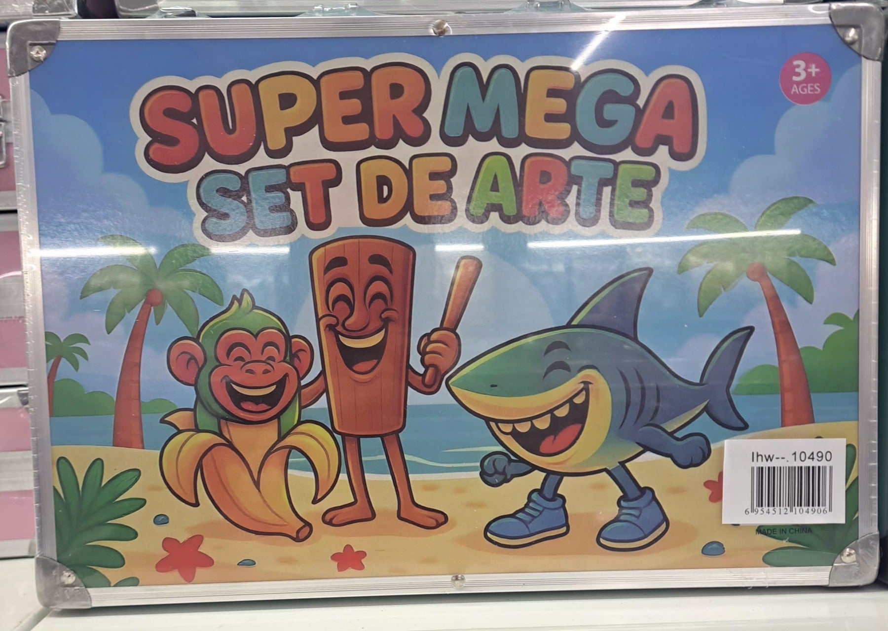 Komplet za slikanje za djecu – 145 dijelova + aluminijski kofer