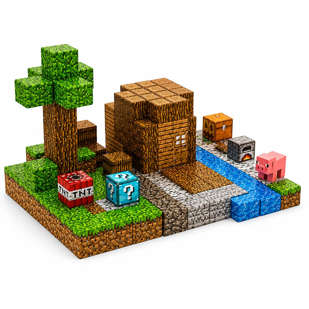 Mega Minecraft Set 198 komada - 1+1 GRATIS