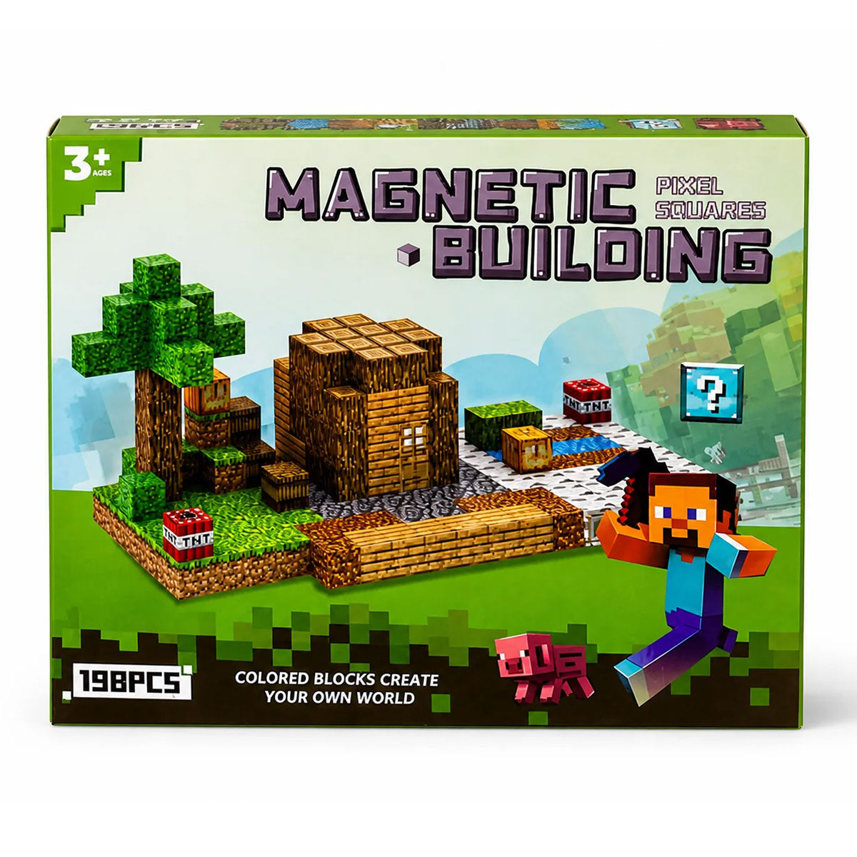Mega Minecraft Set 198 komada - 1+1 GRATIS