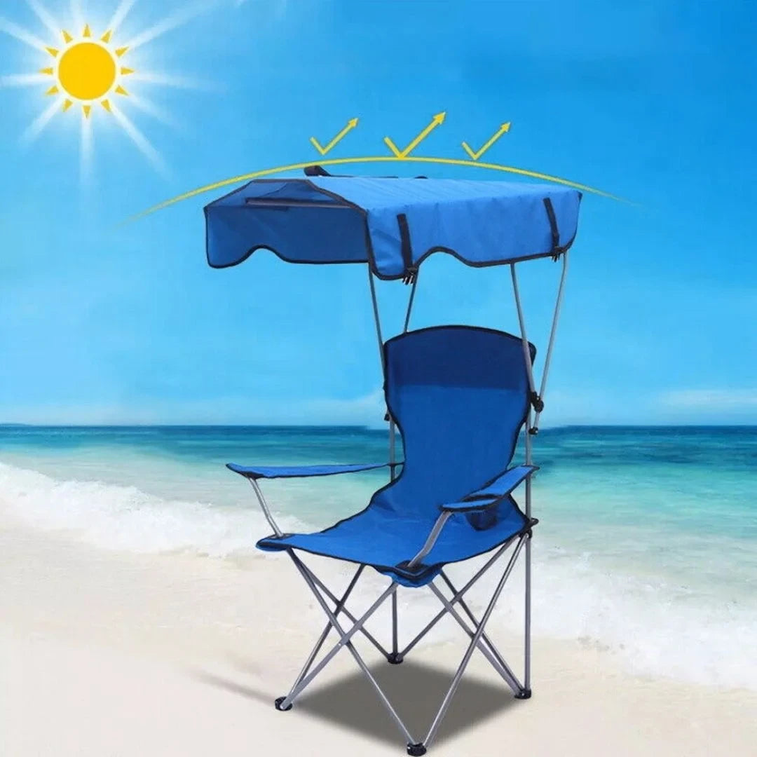 Sklopiva stolica sa suncobranom