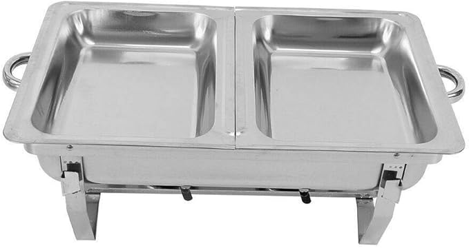Profesionalna Buffet Posuda za Grijanje Hrane sa 2 Posude