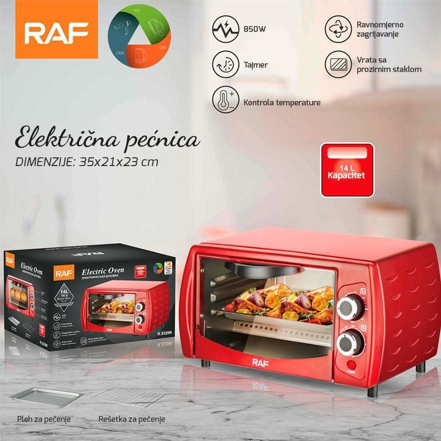 Mini Električna Pećnica + GRATIS SJECKO