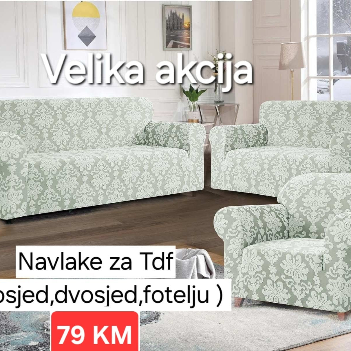 Navlake za Ugaonu Garnituru i Standardne Elemente