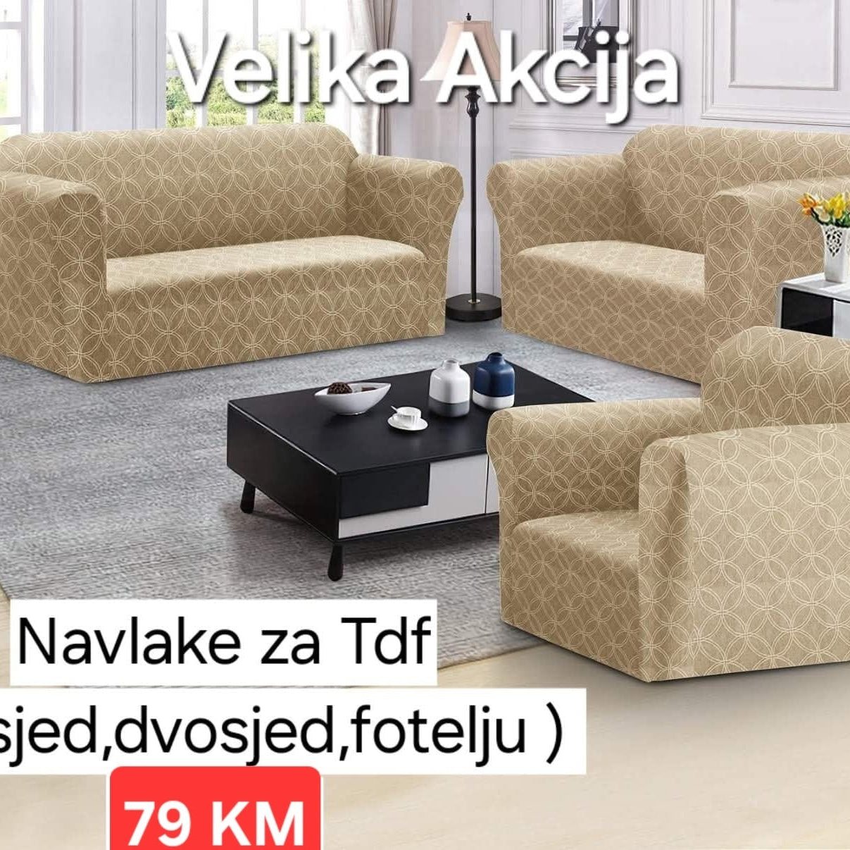 Navlake za Ugaonu Garnituru i Standardne Elemente