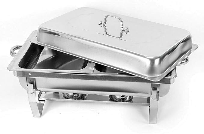 Profesionalna Buffet Posuda za Grijanje Hrane sa 2 Posude