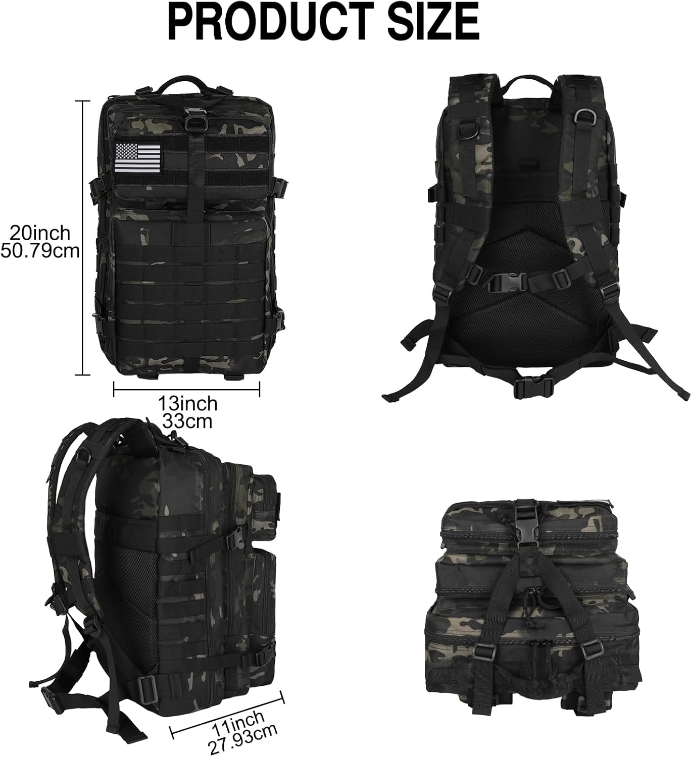 Vojni ruksak COMMANDO 50l