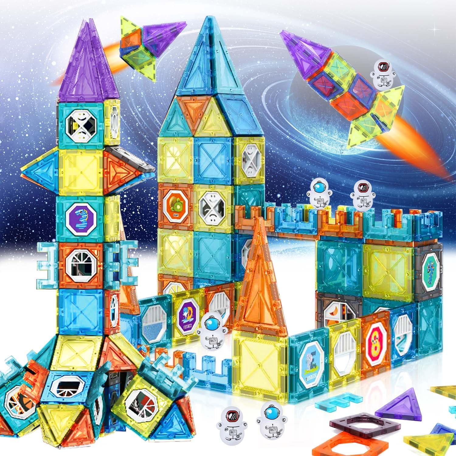 Magnetne kocke 142 dijela astronaut