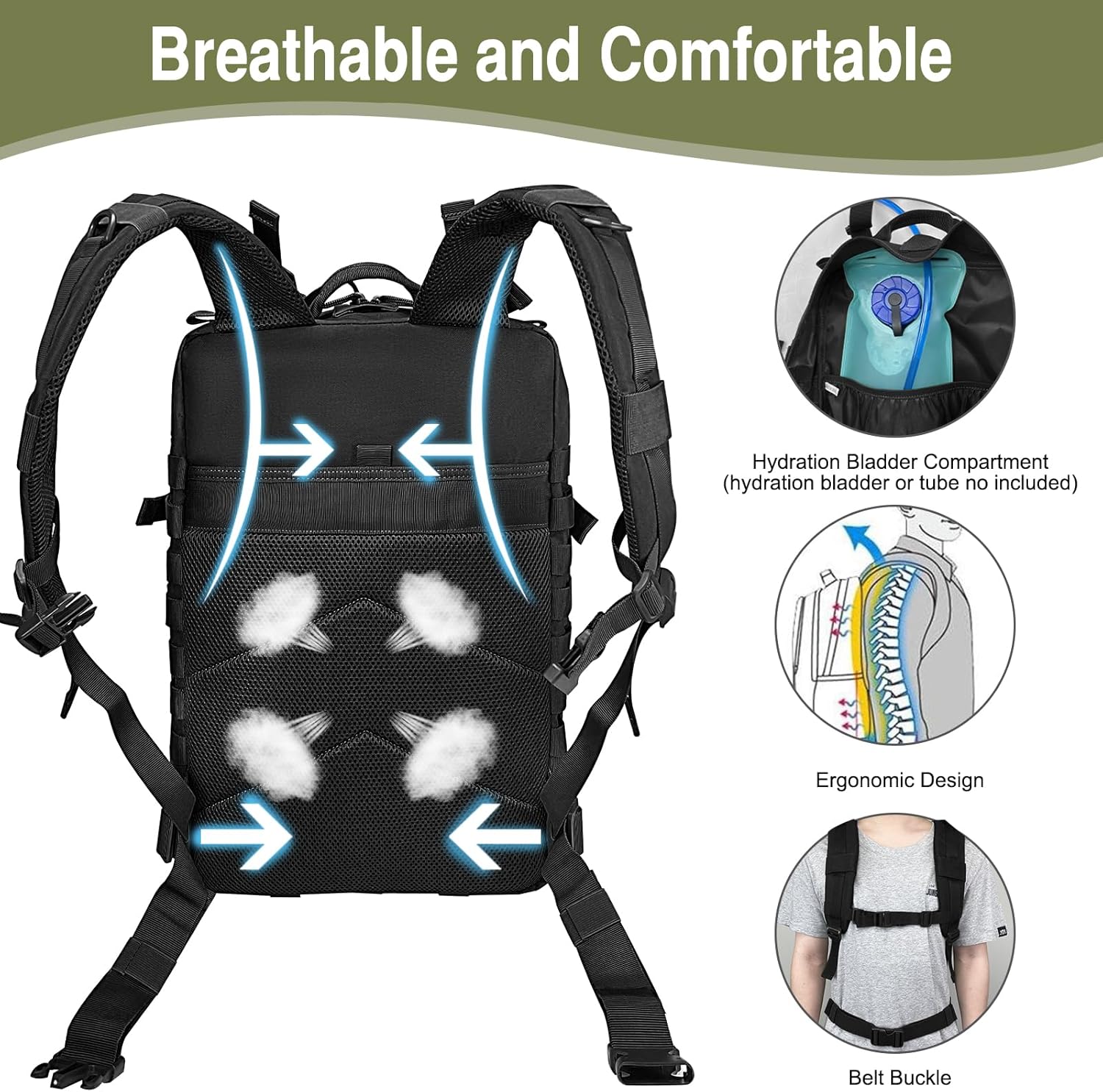 Vojni ruksak COMMANDO 50l