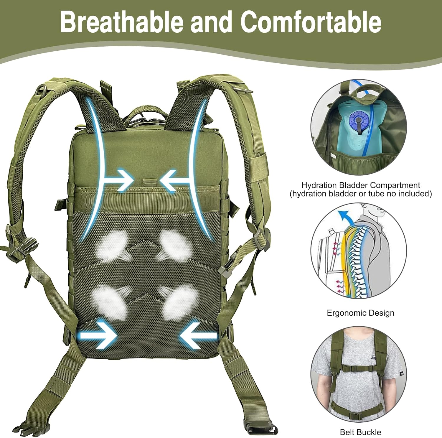 Vojni ruksak COMMANDO 50l