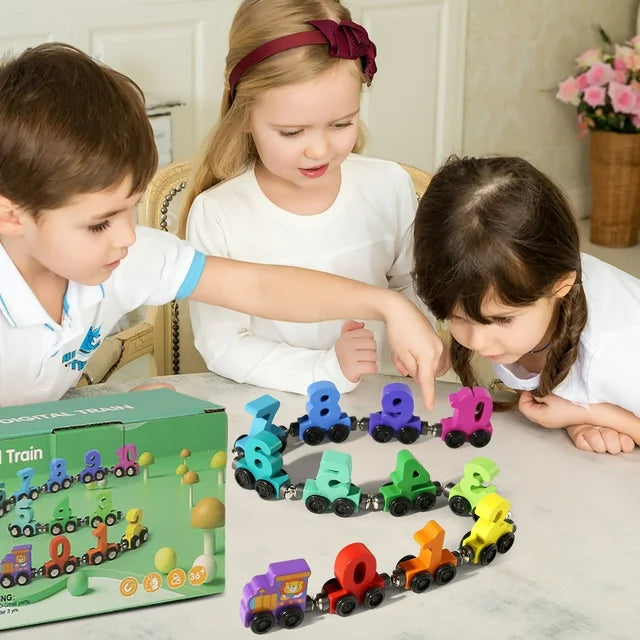 Magnetni Drveni Vozići 1+1 GRATIS