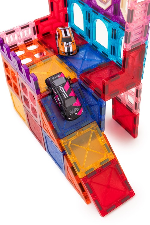 Magnetni set 108 dijelova + autići