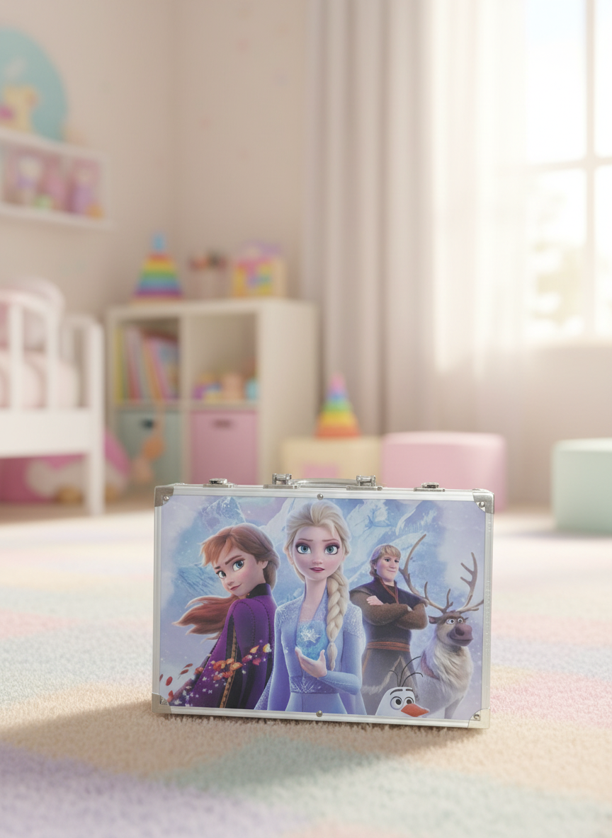 Komplet za slikanje za djecu – 145 dijelova + aluminijski kofer