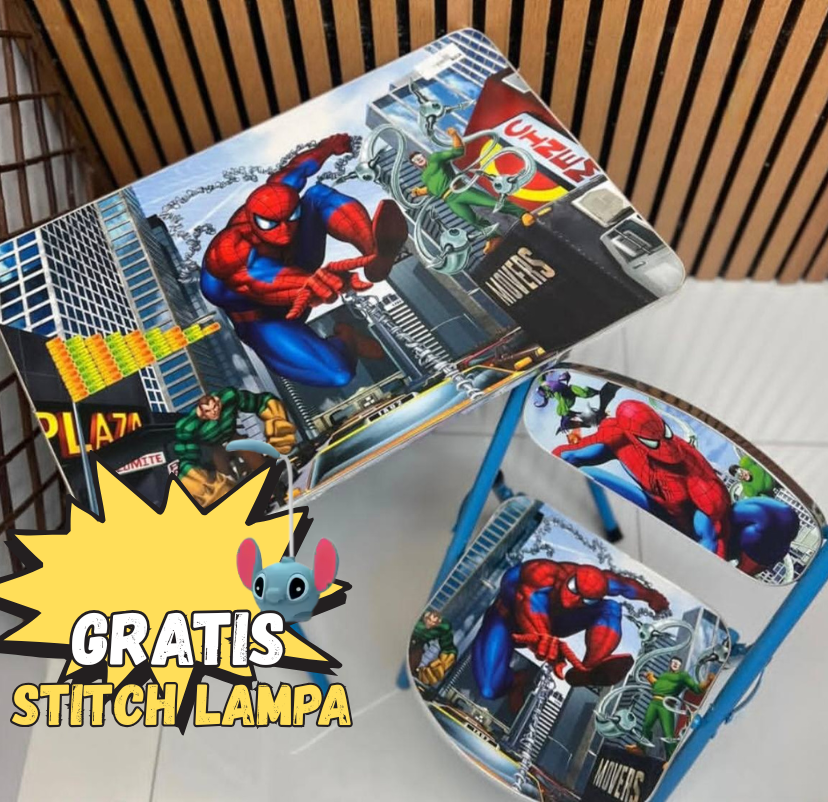 Dječiji Stolić i Stolica + GRATIS USB Stitch Lampa