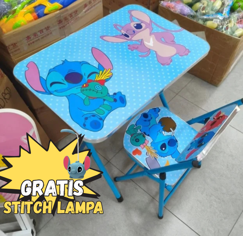 Dječiji Stolić i Stolica + GRATIS USB Stitch Lampa