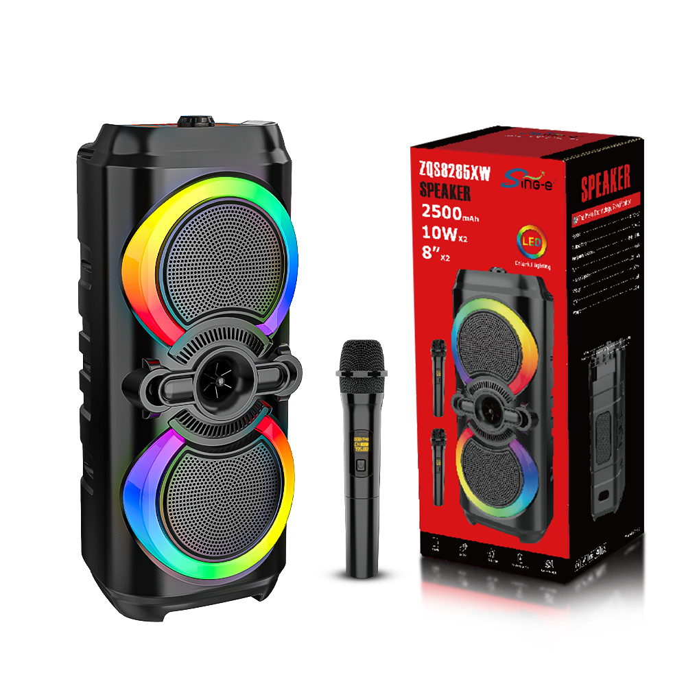 Big Bass LED Zvučnici sa Mikrofonom (6.5" i 8”)
