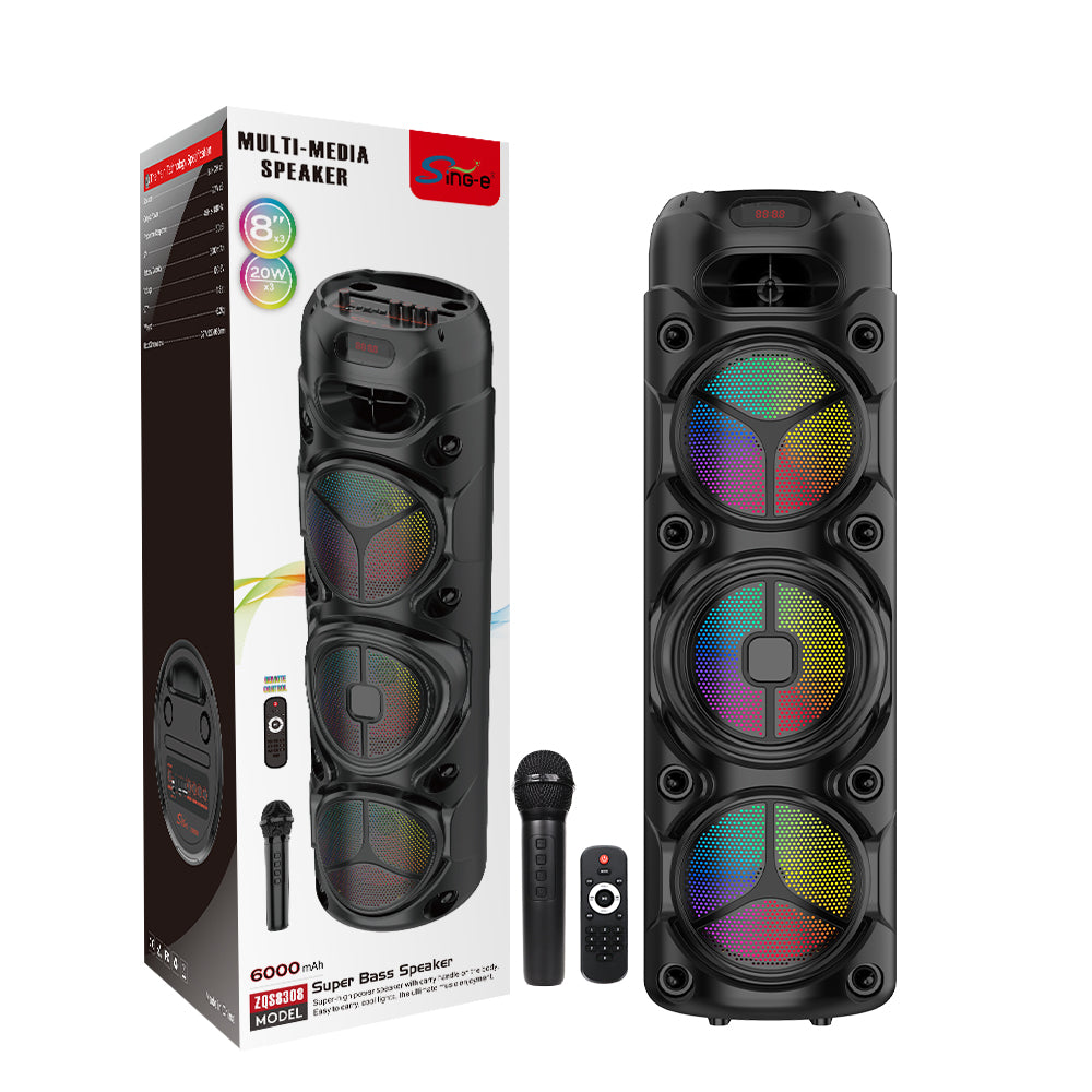 Bluetooth Mega zvučnik sa bežičnim mikrofonom