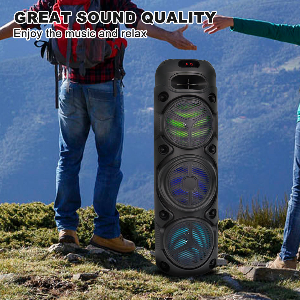 Bluetooth Mega zvučnik sa bežičnim mikrofonom