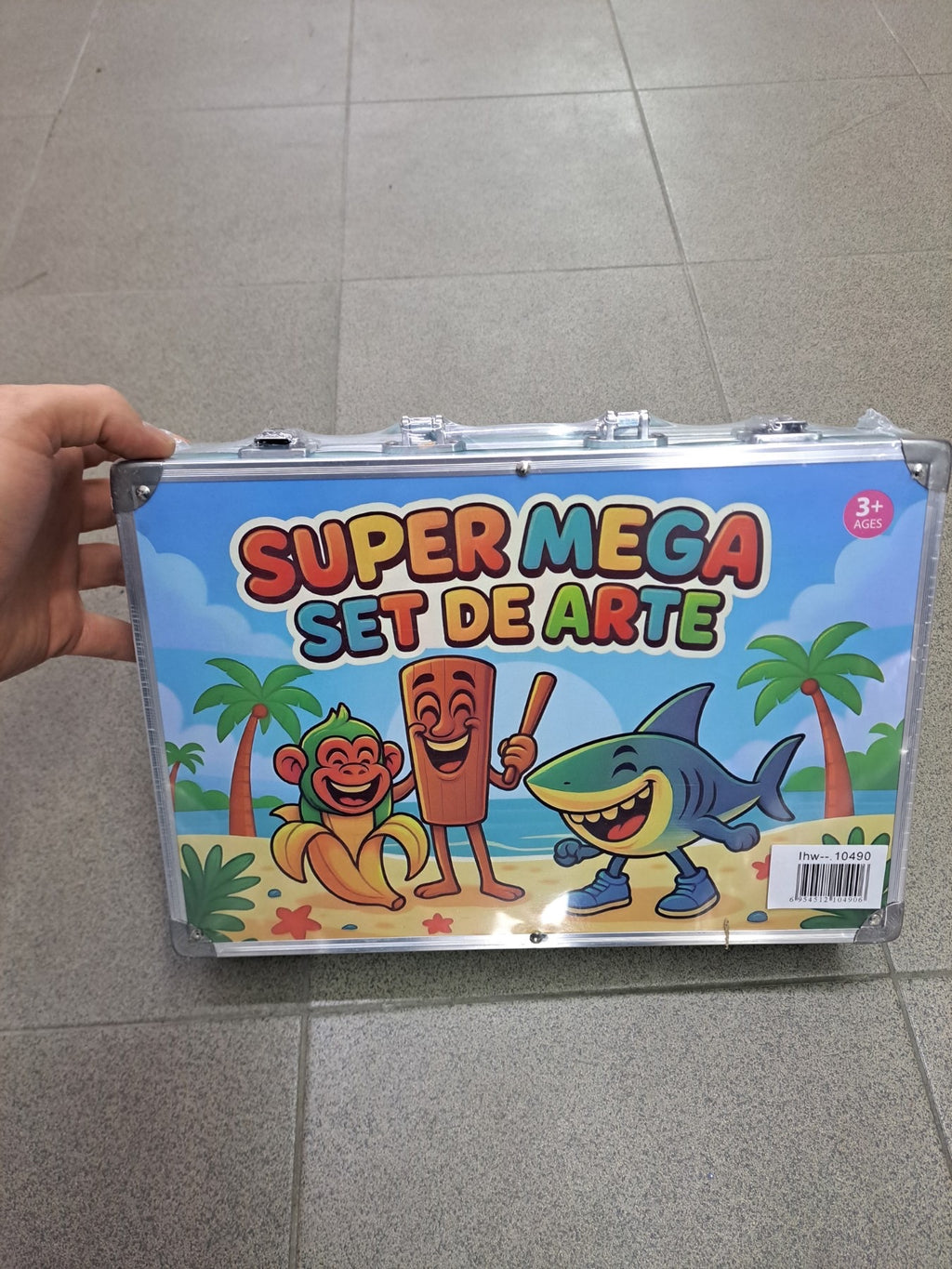 Komplet za slikanje za djecu – 145 dijelova + aluminijski kofer