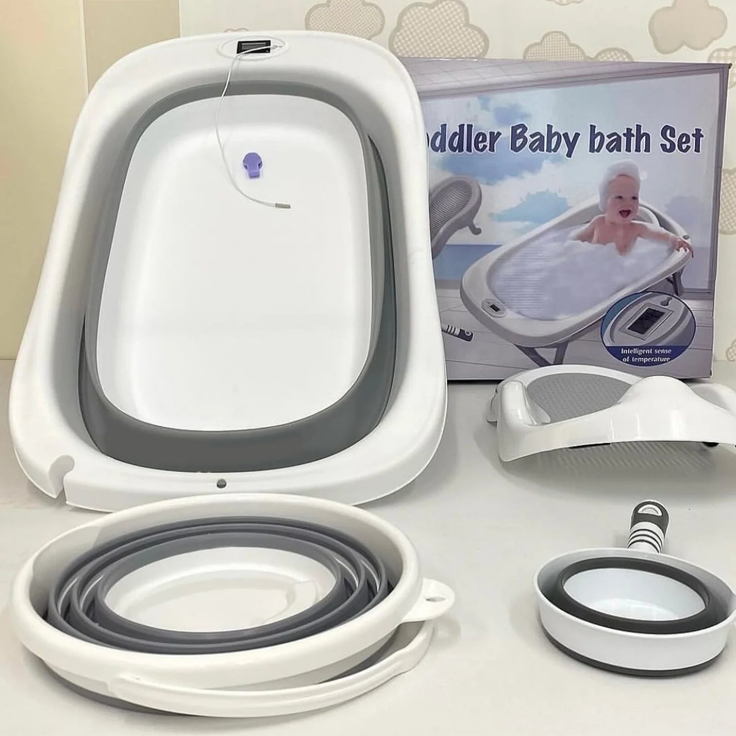 Jumbo Family Love 5 u 1 Skopivi set za kupanje bebe