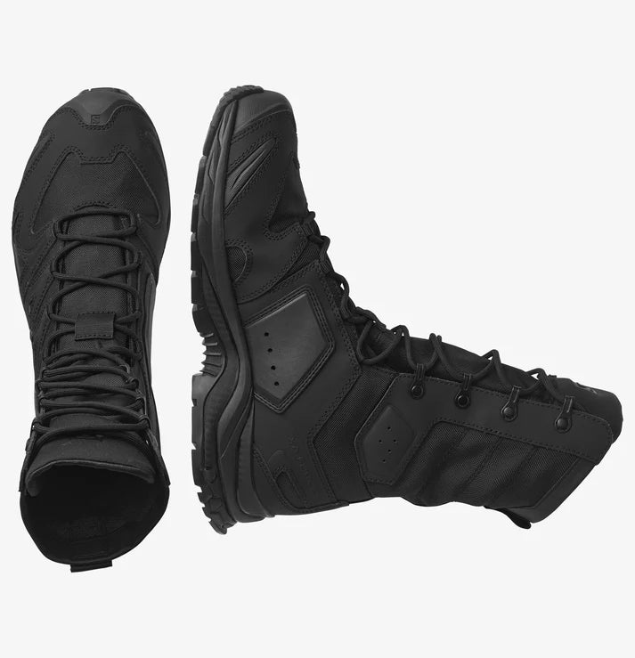 Salomon vojne čizme Black/Yellow