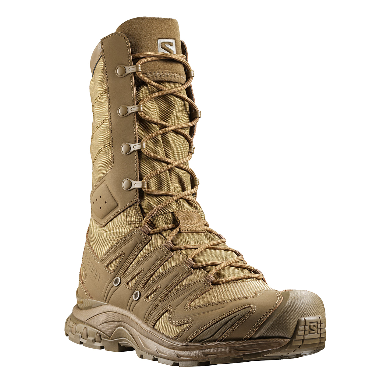 Salomon vojne čizme Black/Yellow