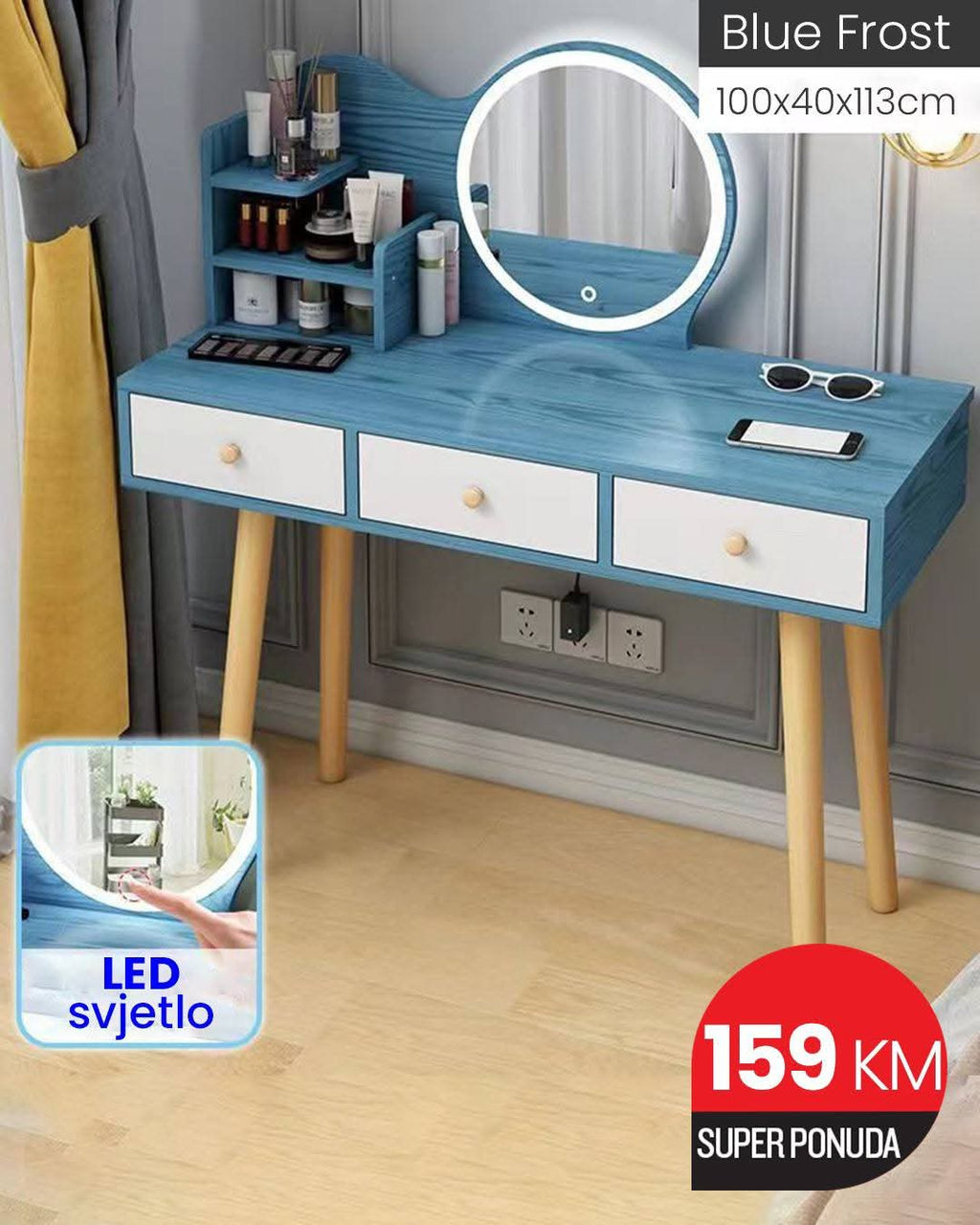 Sto za šminkanje – Elegancija i funkcionalnost na jednom mjestu