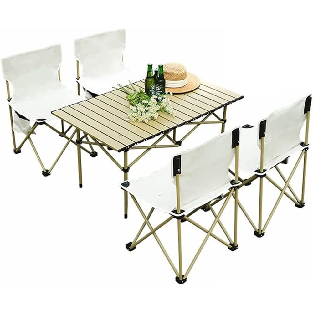 Kamping set sto + 4 stolice