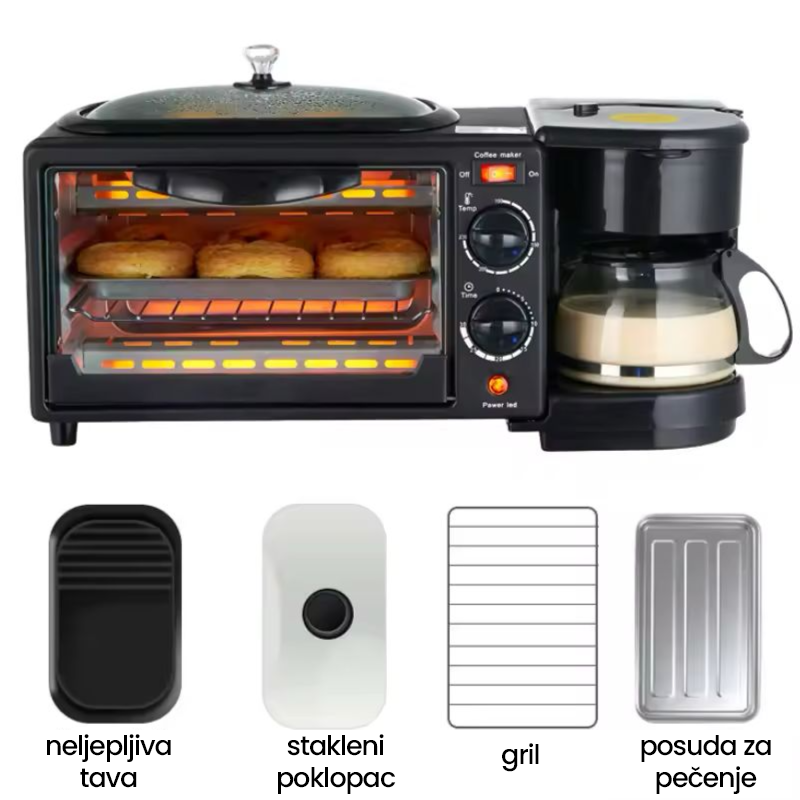 Aparat za doručak 3u1