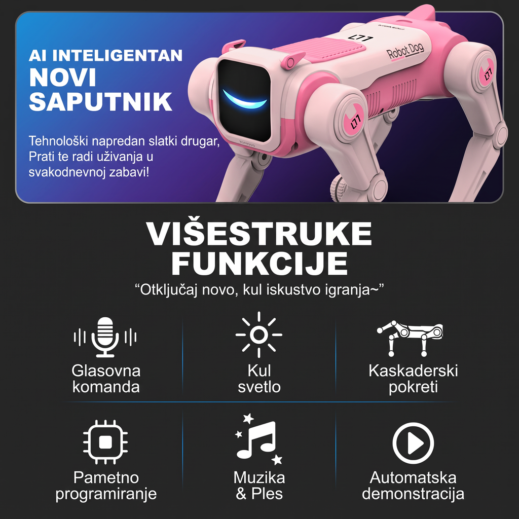 Pametni robotski pas RoboPaw
