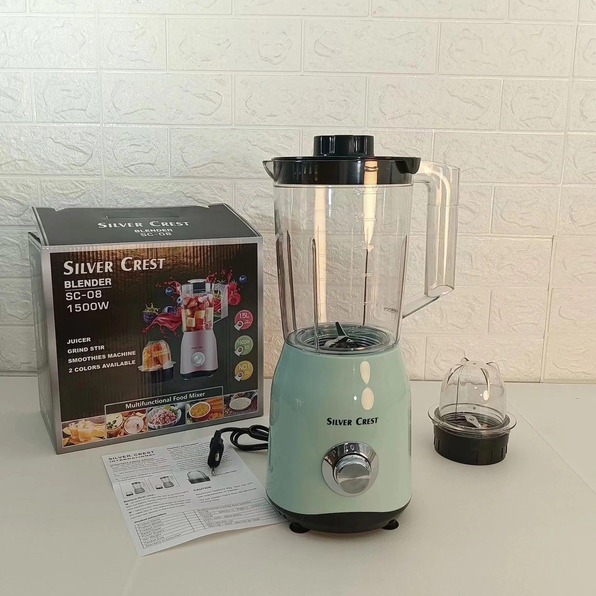 Blender Silver Crest