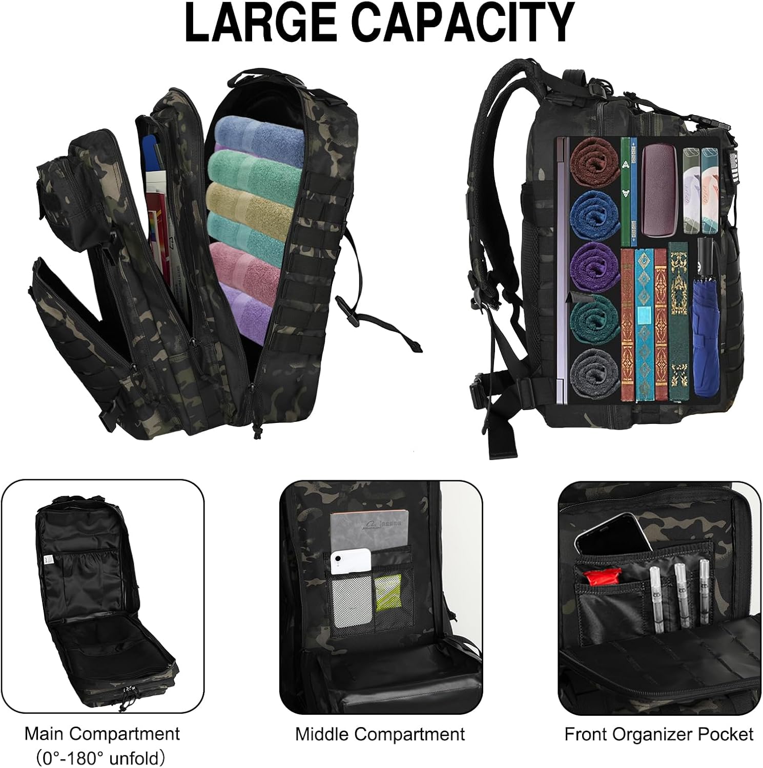 Vojni ruksak COMMANDO 50l