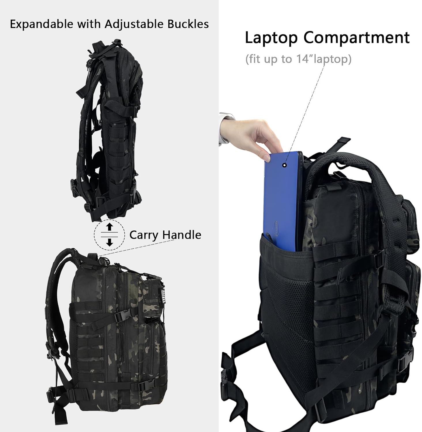 Vojni ruksak COMMANDO 50l